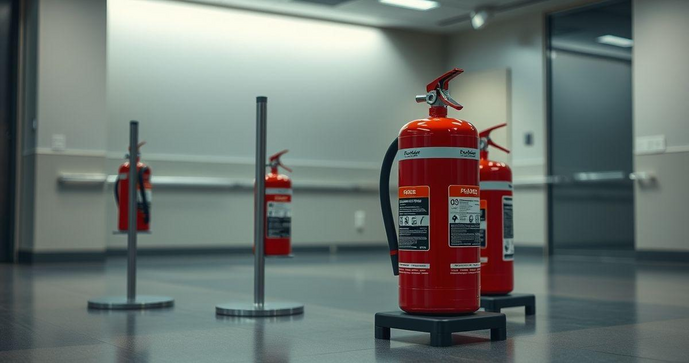 Como escolher o suporte para extintor de piso ideal para a sua segurança Como escolher o suporte para extintor de piso ideal para a sua segurança