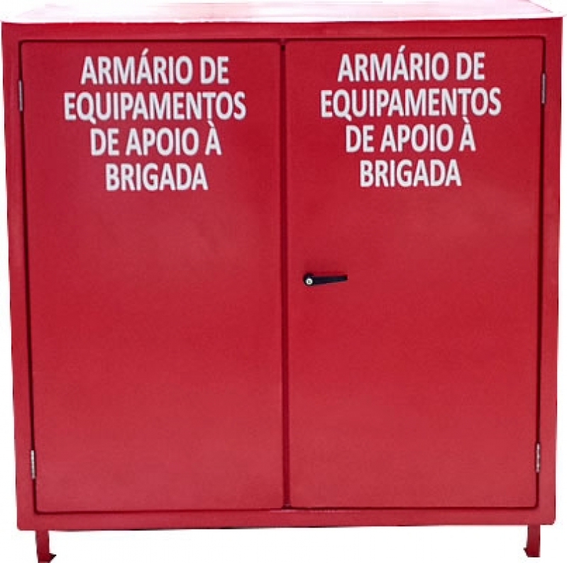 Abrigo para Equipamento de Brigada de Incêndio São Paulo - Armário Equipamento para Brigada de Incêndio