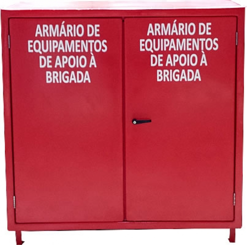 Armário de Equipamento de Incêndio São Paulo - Armário Equipamento Incêndio Vermelho