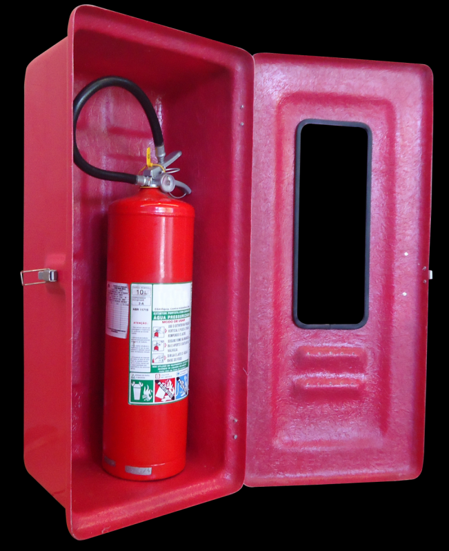 Caixa para Extintor de Fibra Sergipe - Abrigo de Fibra para Extintor Vermelho