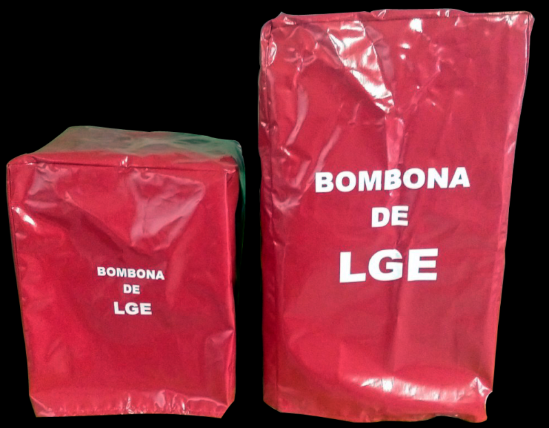 Capa Bombonas Lge Paraná - Capa para Bombonas de Lge Vermelha