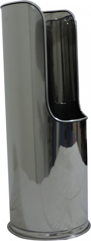 Comprar Suporte Batom de Inox Extintor de Incêndio Preço Espírito Santo - Comprar Suporte Batom em Inox para Extintor