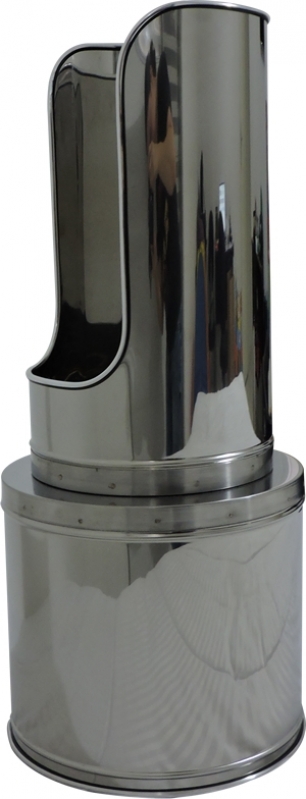 Comprar Suporte Extintor Tipo Torre Grande Preço Bahia - Comprar Suporte Batom Inox Grande