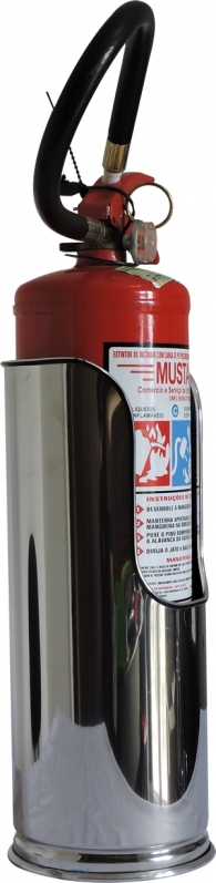 Distribuidor de Suporte Batom Extintor Sergipe - Distribuidor de Suporte Batom Inox Extintor de Incêndio