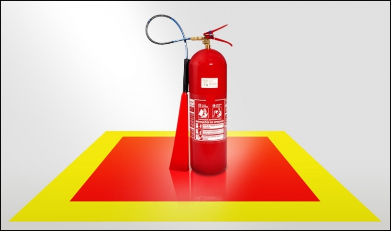 Quanto Custa Adesivo para Marcar Extintor Sergipe - Adesivo Demarcador de Piso para Extintor de Incêndio