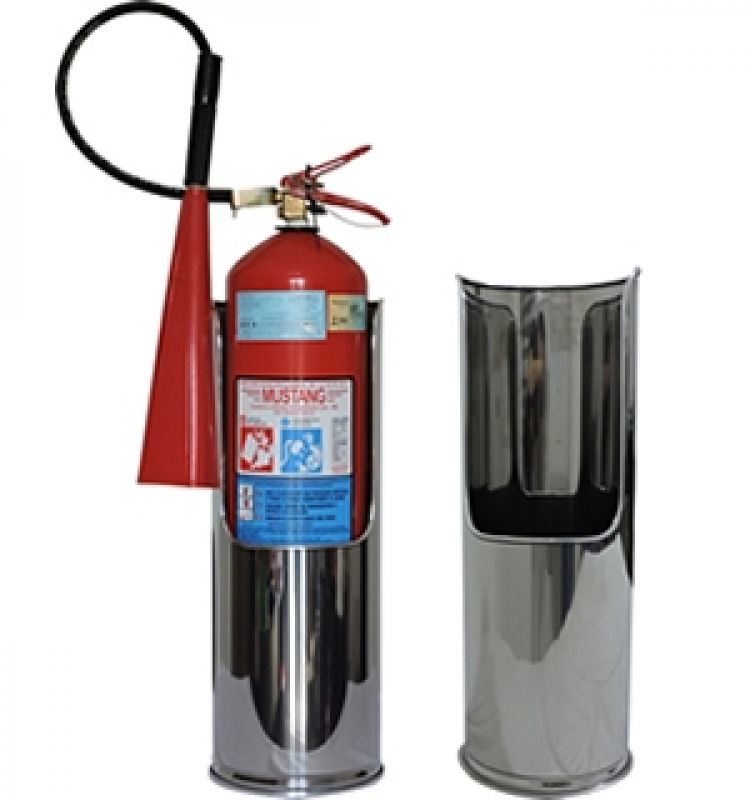 Suportes Extintor Inox Batom Bahia - Suporte de Inox para Extintor