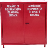 abrigo para equipamento de brigada de incêndio Minas Gerais