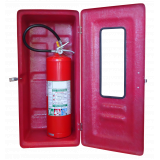 Caixa de Proteção para Extintores de Fibra