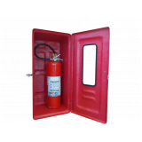 caixa para extintores de incêndio