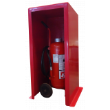 caixa de proteção para extintores de fibra preço Rio Grande do Sul