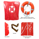 capa protetora para bóia salva-vidas