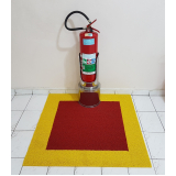 venda de tapete demarcador de piso para extintor de incêndio Ceará