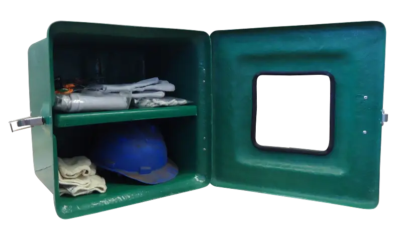 Armário para equipamentos de proteção