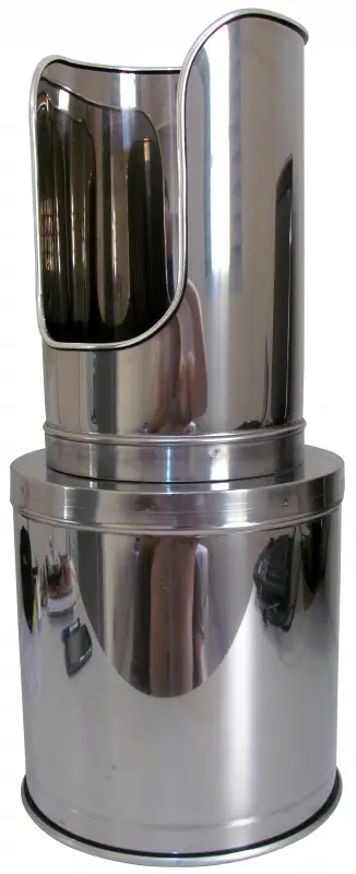 Suporte inox de extintor