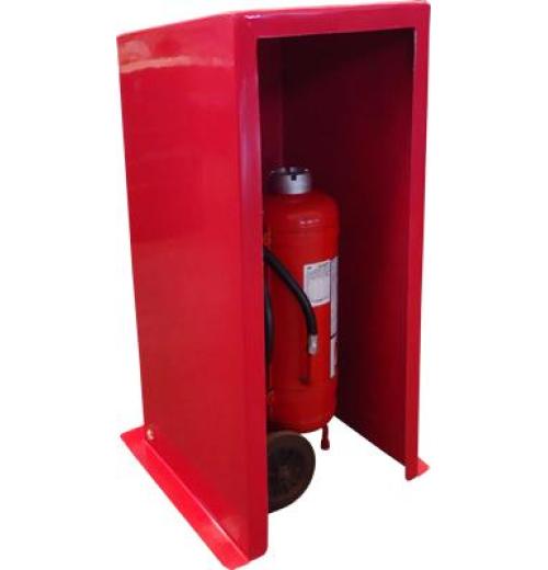 Abrigo para extintor sobre rodas - Modelo 1155 Abrigo para extintor sobre rodas - Modelo 1155