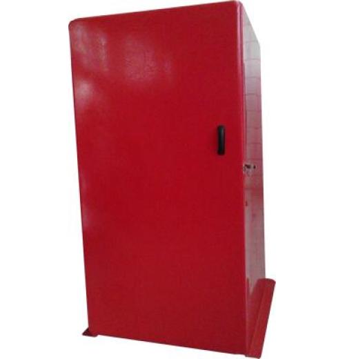 Abrigo para extintor sobre rodas - Modelo 1579P Abrigo para extintor sobre rodas - Modelo 1579P