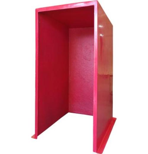 Abrigo para extintor sobre rodas - Modelo 16112 Abrigo para extintor sobre rodas - Modelo 16112