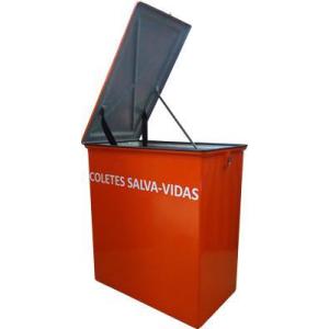 Baú para coletes salva vidas - Modelo 11510 Baú para coletes salva vidas - Modelo 11510