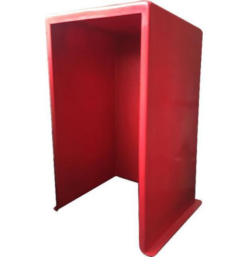 Abrigo para extintor sobre rodas - Modelo 1166 Abrigo para extintor sobre rodas - Modelo 1166