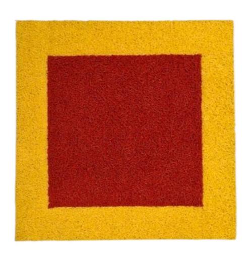 Tapete demarcador de extintor 50x50cm Tapete demarcador de extintor 50x50cm